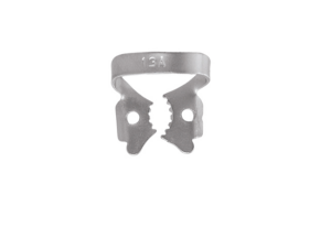 LEFT MANDIBULAR MOLAR CLAMP WITH SERRATED JAW