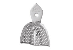 IMPRESSION TRAY DENTULOUS PERFORATED UPPER SMALL SIZE