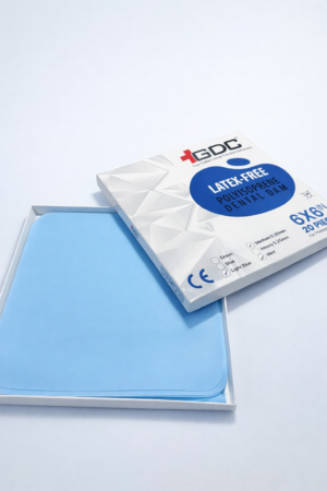 GDC LATEX FREE POLYISOPRENE RUBBER DAM SHEETS PACK OF 20