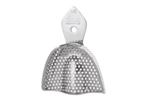 IMPRESSION TRAY DENTULOUS PERFORATED UPPER MEDIUM
