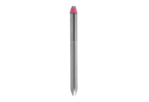 MIRROR HANDLE HOLLOW WITH COLOR CODED RING No.8 (PINK)