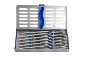 OSTEOTOMES CONCAVE S/6PCS WITH CASSETTE
