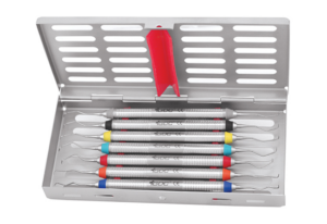 GRACEY CURETTES COLOR CODED S/7PCS # W/C