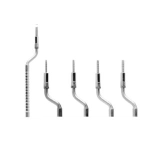 OSTEOTOMES CONVEX ANGULATED S/5 WITH INDIAN MAKE CASSETTE