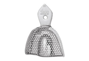 IMPRESSION TRAY DENTULOUS PERFORATED UPPER LARGE