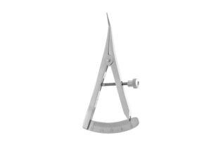 CASTROVIEJO CALIPER SMALL CURVED