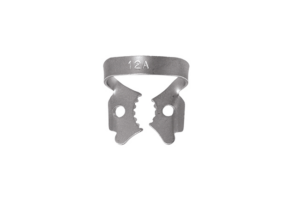 RIGHT MANDIBULAR MOLAR CLAMP WITH SERRATED JAWS