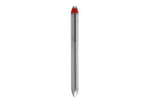 MIRROR HANDLE HOLLOW WITH COLOR CODED RING No.4 (RED)