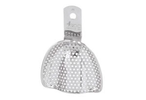 IMPRESSION TRAY EDENTULOUS PERFORATED UPPER MEDIUM