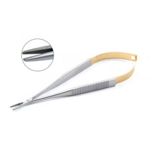 MICRO CASTROVIEJO NEEDLE HOLDER TC STRAIGHT 14CM  (NH5020)